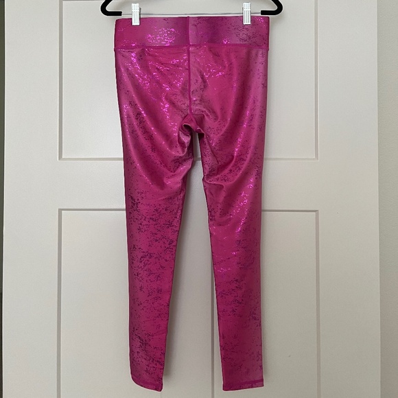 Terez Balayage Raspberry Foil Leggings NWOT Size S - Picture 6 of 6
